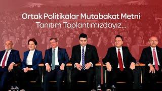 Ortak Politikalar Mutabakat Metni Tanıtım Toplantımızdayız...