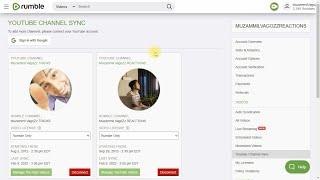 How to Sync Your YouTube Channel With Your Rumble Channel