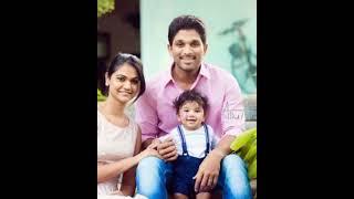 Allu Arjun Family  #shorts #alluarjun