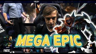 MEGA EPIC Caps Plays Zed - FNC VS G2 Highlights - 2019 LEC Spring W9D1