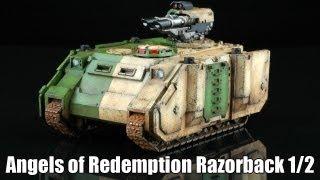 How to paint Angels of Redemption Space Marines Rhino  Razorback? 12