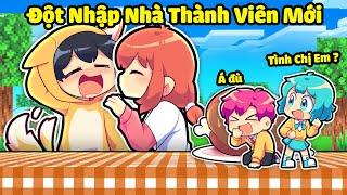 HIHA VÀ YUMMIE ĐỘT NHẬP NHÀ CẶP ĐÔI NGÁO VÀ KEMMY TRONG MINECRAFT*HIHA BIẾN NHỎ ĐỘT NHẬP NHÀ 