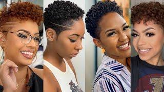 Very Stylish & Trendy Short Hairstyles Worth Trying for African American Women 2024Short Haircut