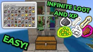 EASIEST 1.21 MOB AND XP FARM TUTORIAL in Minecraft Bedrock MCPEXboxPSSwitchPC