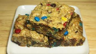 Chocolate Chip Oatmeal Cookie Bars