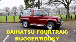 TEST DRIVE DAIHATSU FOURTRAK... AKA ROCKY... AKA RUGGER