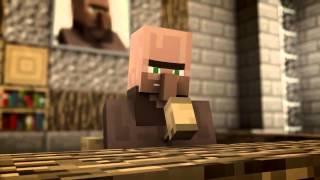 Minecraft Animation Вести с полей Villager News RUS by Rissy