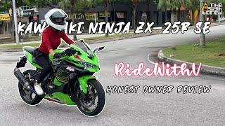 Kawasaki Ninja ZX-25R SE  Honest owner review  #RideWithV