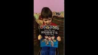 Robot Sticker Book by Usborne
