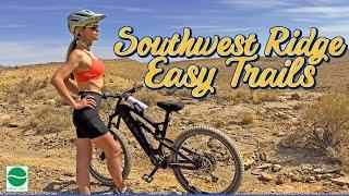 Easy Trail Bike Ride in Mojave Desert NV  Luna Cycle X1 EMTB