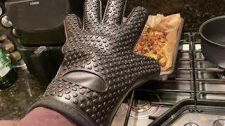 Kitchen Perfection Silicone Oven Gloves Showcase
