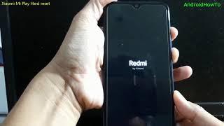 Xiaomi Mi Play Hard reset