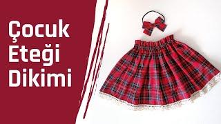 READY IN 15 MINUTES - HOW TO SEW A PLAID SKIRT? - SEWING TUTORIALS