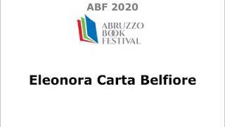 Abruzzo Book Festival 2020 - Eleonora Carta Belfiore