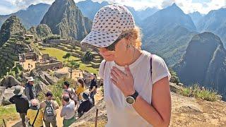 ESTA SEÑORITA JAMÁS OLVIDARÁ ESTE DÍA MACHU PICCHU PERÚ 