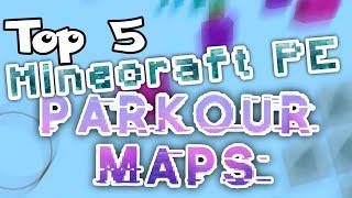 Top 5 latest Parkour Maps in Minecraft PE  March 2020