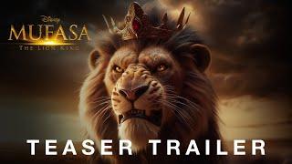 Mufasa - The Lion King 2 - Teaser Trailer  Live-Action Movie Disney+