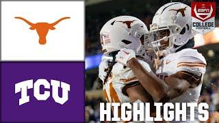 Texas Longhorns vs. TCU Horned Frogs  Full Game Highlights