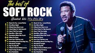 Lionel Richie Elton John Phil Collins Bee Gees Foreigner  Soft Rock Ballads 70s 80s 90s #5