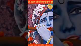 श्री कृष्ण की मृत्यु कैसे हुई  How did shri krishna die#shortsbeta #shortsfeed #mahabharat