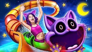 Мы построили секретный Аквапарк CATNAP Меня удочерили Улыбающиеся Твари Poppy Playtime Chapter 3