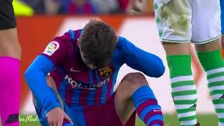 Gavi head injury vs Betis