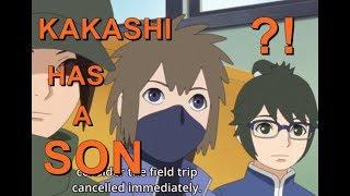 Does Kakashi has a Son - Boruto Anime