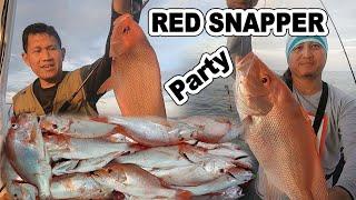 Musim Kakap Merah Telah Tiba -- Red Snapper Fishing Party 