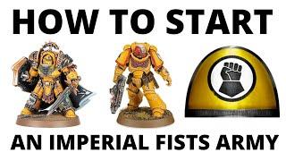 How to Start an Imperial Fists Army in Warhammer 40K 10th Edition - ft. Lets Make it 40K