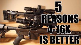 5 Reasons 4-16x Scopes Beat 6-24x Scopes Arken Optics SH4 Gen 2