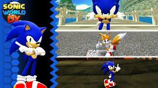 Sonic World DX The BEST Sonic Fangame?