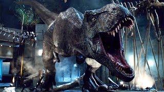 T-Rex vs Indominus Rex - Final Battle Scene - Jurassic World 2015 Movie Clip HD