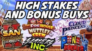 HIGH STAKE SLOTS & BONUS BUYS LOOKING FOR A BIG WIN FROM ONLINE SLOTS