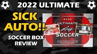 SICK AUTO 2022 Leaf Ultimate Soccer Hobby Box Review