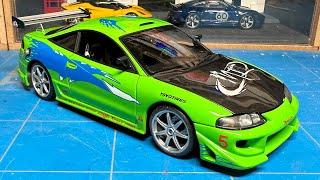 Building a Revell The Fast and The Furious Mitsubishi Eclipse Part 4