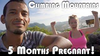 CLIMBING MOUNTAINS 5 MONTHS PREGNANT - LEAVING THAILAND MOVING TO PORTUGAL DAILY VLOG ADITL EP319