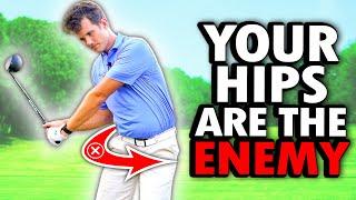 Everybody Says Turn Your Hips to Start the Downswing But It Seriously Kills Your Driver