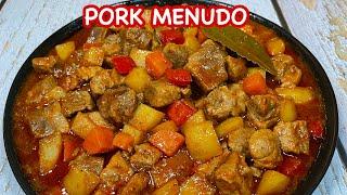 Delicious Pork Menudo Made Easy With Oyster Sauce  Pinoy Simple Cooking At Its Finest