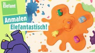 elefantastisch - Wie backt man Pancakes & Die Mini Boings malen sich an  Der Elefant  WDR