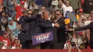 Donald Trump SHOT at Pennsylvania Rally  RAW VIDEO - FULL SPEECH