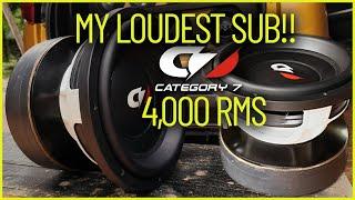 HUGE 12 CATEGORY 7 SUBWOOFER RARE ONLY A FEW IN THE PHILIPPINES