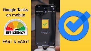 Get Work Done Using Google Tasks on Your Smartphone