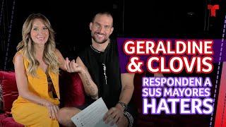 Geraldine Bazán y Clovis Nienow responden a mensajes de sus haters  Telemundo Entretenimiento