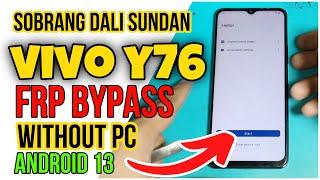Vivo Y76 5G frp bypass without PC Android 13