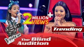 Sayumi Tharumila  Amma Mata Mal අම්මා මට මල් සුවදක්  Blind Auditions  The Voice Teens Sri Lanka