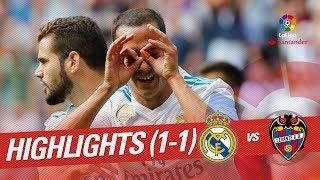 Highlights Real Madrid vs Levante UD 1-1