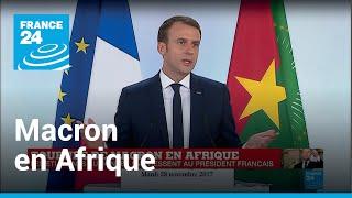 Macron en Afrique  Les questions des étudiants burkinabè • FRANCE 24