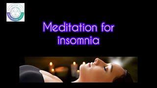 Short Meditation for Insomnia - Sleep within 7 mins  Black screen to eliminate light 