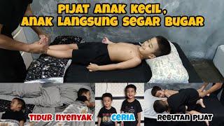 PIJAT ANAK KECIL ANAK LANGSUNG SEGAR BUGAR @therenandafamily