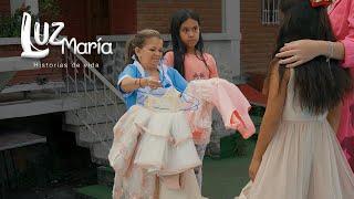 Niña envidiosa nunca pensó ver sus vestidos puestos en la hija de la empleada - Luz María